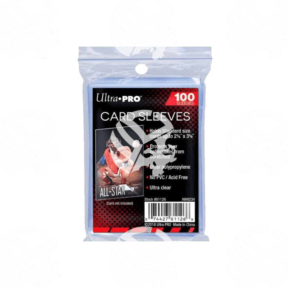 100 Buste Ultra Pro Soft Classic Clear - Warcard