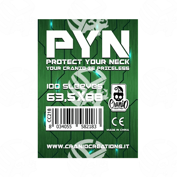 100 Bustine Protettive PYN Pokémon/Magic ecc. - Warcard