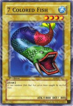 Pesce dei 7 Colori - Structure Deck: Fury From The Deep (Common) [SD4-002]