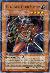 Maestra delle Catene Amazoness - Sneak Preview 1 (Ultra Rare) [SP1-002]