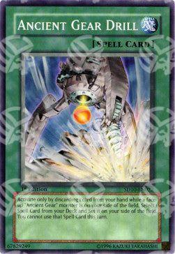 Trivella-Ingranaggio Antico - Structure Deck: Machine Re-Volt (Common) [SD10-022]