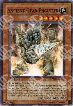 Ingegnere-Ingranaggio Antico - Structure Deck: Machine Re-Volt (Common) [SD10-003]