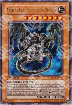 Drago Gadjilton-Ingranaggio Antico - Structure Deck: Machine Re-Volt (Ultra Rare) [SD10-001]