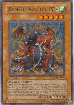 Drago Armato LV5 - Soul of the Duelist (Rare) [SOD-014]