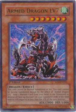 Drago Armato LV7 - Soul of the Duelist (Ultra Rare) [SOD-015]
