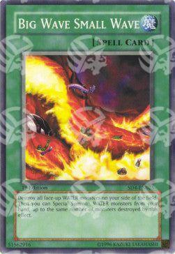 Piccola Onda Grande Onda - Structure Deck: Fury From The Deep (Common) [SD4-025]