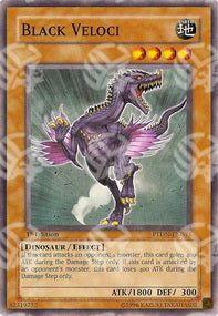 Velociraptor Nero - Phantom Darkness (Common) [PTDN-033]