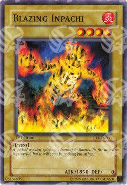 Inpachi Fiammeggiante - Structure Deck: Blaze of Destruction (Common) [SD3-003]