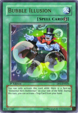 Illusione Bubble - Duelist Pack: Jaden Yuki (Ultra Rare) [DP1-024]