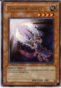 Insetto Sega Elettrica - Shadow of Infinity (Rare) [SOI-021]