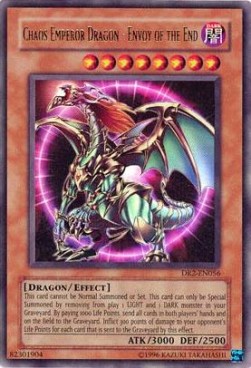 Drago Imperatore del Chaos - Emissario della Fine - Dark Revelation 2 (Ultra Rare) [DR2-056]
