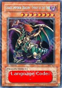 Drago Imperatore del Chaos - Emissario della Fine - Invasion of Chaos (Secret Rare) [IOC-000]