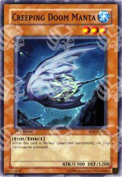 Manta del Fato Incedente - Structure Deck: Fury From The Deep (Common) [SD4-014]