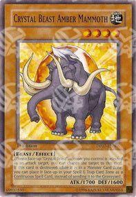 Bestia Cristallo Mammut Ambra - Duelist Pack: Jesse Anderson (Common) [DP07-005]