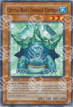 Bestia Cristallo Tartaruga Smeraldo - Force of the Breaker (Common) [FOTB-003]