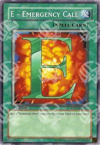 E - Emergenza - Duelist Pack: Jaden Yuki 2 (Common) [DP03-017]