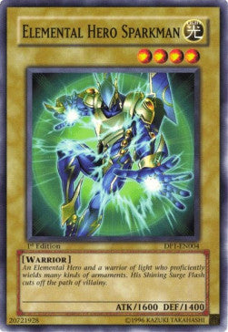 Sparkman EROE Elementale - Duelist Pack: Jaden Yuki (Common) [DP1-004]