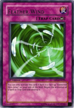 Vento di Piume - Duelist Pack: Jaden Yuki (Rare) [DP1-029]