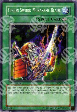 Spada-Fusione Lama Murasame - Structure Deck: Warrior's Triumph (Common) [SD5-026]