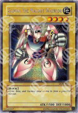 Guerriero Magnetico Gamma - Duelist of the Roses (Secret Rare) [DOR-E003]
