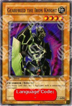 Gearfried il Cavaliere di Ferro - Pharaoh's Servant (Super Rare) [PSV-101]