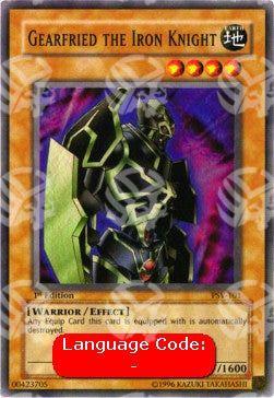 Gearfried il Cavaliere di Ferro - Pharaoh's Servant (Super Rare) [PSV-101]