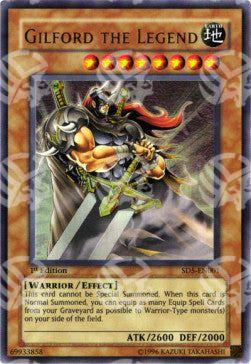Gilford la Leggenda - Structure Deck: Warrior's Triumph (Ultra Rare) [SD5-001]