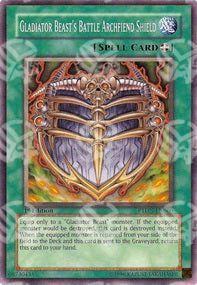 Scudo da Battaglia Arcidemone del Gladiatore Bestia - Phantom Darkness (Common) [PTDN-060]