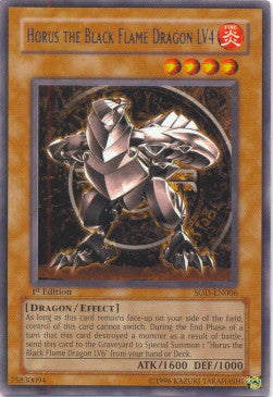Horus il Drago della Fiamma Oscura LV4 - Soul of the Duelist (Rare) [SOD-006]