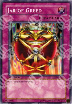 Giara della Cupidigia - Structure Deck: Blaze of Destruction (Common) [SD3-029]
