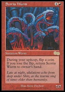 Wurm della Lava - Saga di Urza (Rare) [USG-212]
