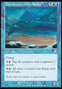 Elementale del Temporale - Flagello (Uncommon) [SCG-54]