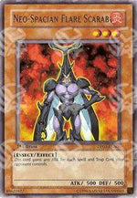 Scarabeo Fiammata Neo-Spaziale - Duelist Pack: Jaden Yuki 2 (Rare) [DP03-006]