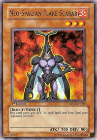 Scarabeo Fiammata Neo-Spaziale - Duelist Pack: Jaden Yuki 2 (Rare) [DP03-006]