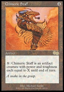 Bastone Chimerico - Saga di Urza (Rare) [USG-288]