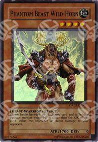 Bestia Fantasma Corno-Selvaggio - GX Tag Force (PSP) (Super Rare) [GX02-002]