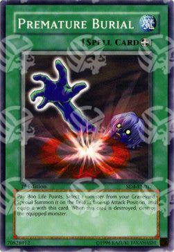 Sepoltura Prematura - Structure Deck: Fury From The Deep (Common) [SD4-017]