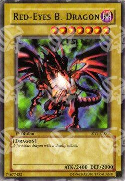Drago Nero Occhi Rossi - Structure Deck: Dragon's Roar (Common) [SD1-002]