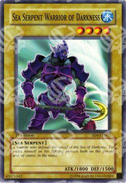 Serpente Marino Guerriero dell'Oscurità - Structure Deck: Fury From The Deep (Common) [SD4-003]