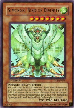 Simorgh, Volatile della Divinità - Structure Deck: Lord of the Storm (Ultra Rare) [SD8-001]