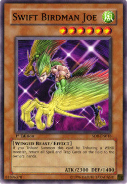 Joe Veloce Uomo Alato - Structure Deck: Lord of the Storm (Common) [SD8-016]