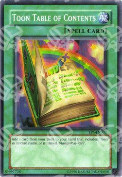 Foglio Illustrativo Toon - Tournament Pack 6 (Super Rare) [TP6-002]