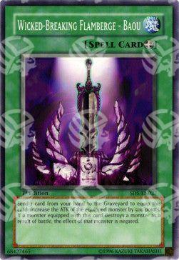 Flamberga Spezza-Malvagi - Baou - Structure Deck: Warrior's Triumph (Common) [SD5-027]