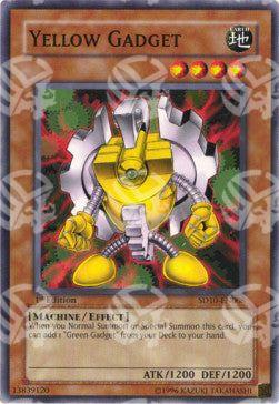 Congegno Giallo - Structure Deck: Machine Re-Volt (Common) [SD10-008]