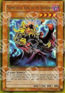 Prometheus, Re delle Ombre - Gold Series 1 (Gold Rare) [GLD1-027]