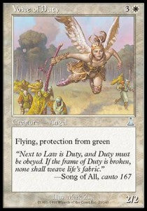 Voce del dovere - Destino di Urza (Uncommon) [UDS-23]