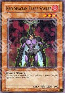 Scarabeo Fiammata Neo-Spaziale - Power of the Duelist (Super Rare) [POTD-004]