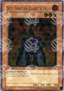 Scarabeo Fiammata Neo-Spaziale - Power of the Duelist (Ultimate Rare) [POTD-004]