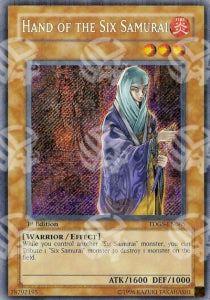 Mano dei Sei Samurai - The Duelist Genesis (Secret Rare) [TDGS-085]