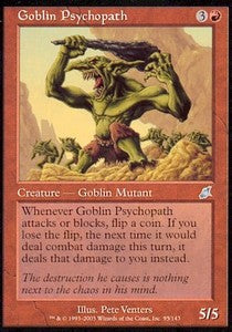 Goblin Psicopatico - Flagello (Uncommon) [SCG-95]